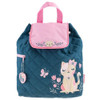 Stephen Joseph Quilted Cat Backpack 