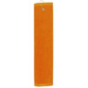 orange sports towel personalized with Lacrosse sticks embroidered on the towel