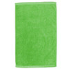 lime green sports towel  monogrammed