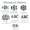  Monogrammed Boy Footie 