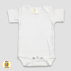 Personalized Baby Bodysuit in white