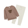 Colored Organics  Portland Pullover with Highland Cow 