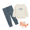Embroidered Monogrammed toddler joggers