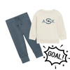 Colored Organics  Personalized Boys Organic Cotton Outfit 