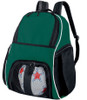 Personalized Volleyball Bag in hunter green