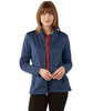 Knit Jacket -Professional Design blue knot full zip jacket embroidered with a nurse design