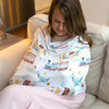  Infant Carrier Cover- Airplanes/Trains 