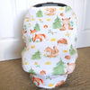 Car Seat Cover Nursing Scarf
Woodland Printed Car Seat and Nursing Cover