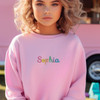  Multi Color Name  Kids Sweatshirt 