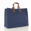 Classy Monogrammed Canvas Tote Bag
Large canvas tote with leather handles
Canvas tote bag Navy