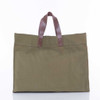 Classy Monogrammed Canvas Tote Bag
Large canvas tote with leather handles
Canvas tote bag olive