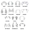 Gilden Custom Dog Ear Sweatshirt 