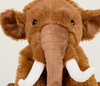 "Adorable Wooly Mammoth lovie designed for comfort, with a friendly face and snuggly body."