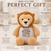 Cubbie Birth Announcement Stuffed Animal- Lion 