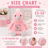 Cubbie Birth Stat Stuffed Bird Plush – Personalized Baby Keepsake 