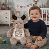 Cubbie Personalized Moose Birth Announcement Stuffed Animal 