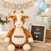 Cubbie Personalized Giraffe Stuffed Animal with Embroidered Name 