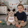 Cubbie Personalized Moose Stuffed Animal with Name Embroidered 