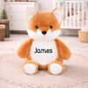 Cubbie Personalized Fox Stuffed Animal with Embroidered Name 