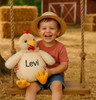 Cubbie Personalized Stuffed Chicken with Name 