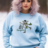 Gilden Take Time to Chase the Snowflakes Embroidered Sweatshirt 