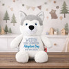 Cubbie Personalized Adoption Day Stuffed Animal With Name and Date 