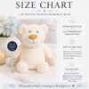 Cubbie Personalized Born Into Heaven Memorial Stuffed Animal 
