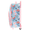 Stephen Joseph Personalized Floral Bee Rolling Suitcase for Girls 