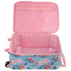 Stephen Joseph Personalized Floral Bee Rolling Suitcase for Girls 
