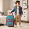 Stephen Joseph Personalized Race Car Rolling Suitcase for Boys 