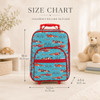Stephen Joseph Personalized Race Car Rolling Suitcase for Boys 