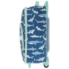 Stephen Joseph Personalized Shark Rolling Suitcase for Kids 