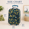 Stephen Joseph Personalized Dinosaur Rolling Suitcase for Boys 
