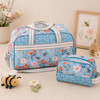 Stephen Joseph Personalized Bee and Floral Duffle Bag 