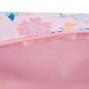 Matching princess travel bags for sleepovers and vacations, inside view of toiletry bag