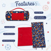 Stephen Joseph Personalized Sports Nap Mat for Kids 