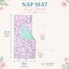 Stephen Joseph Personalized Butterfly Nap Mat for Preschool & Daycare 