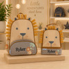 Stephen Joseph Personalized Lion Backpack & Lunch Box Set for Kids 
