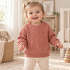  Personalized Toddler Sweater – Embroidered Name or Monogram 