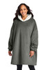 Grey wearable blanket unisex