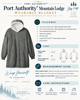 Size infographic  and care chart