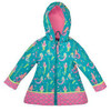 Stephen Joseph Mermaid Rain Jacket Personalized 