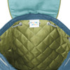 Airplane Quilted Backpack inside view