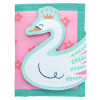 swan design wallet for little girls