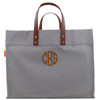 CB Monogrammed Canvas Tote Bag 