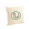  Monogrammed Pillow with Insert 