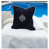 Monogrammed Pillow cove 16x16