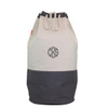 CB Gray Canvas Laundry Duffel Monogrammed 