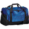 Blue Glitter Duffel Bag Personalized