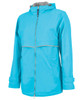 wave Blue Monogrammed Rain Jacket